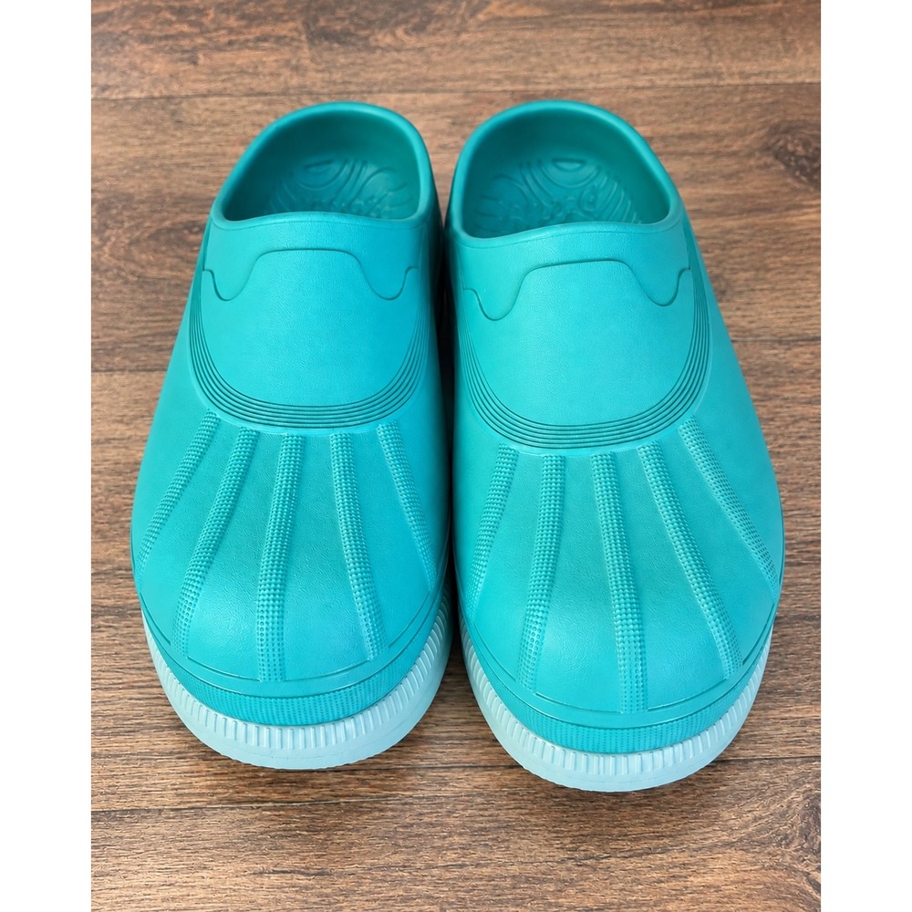 SOREL Caribou Clog Women's 9 Aqua Teal Platform Slip On NL5009-354